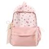 Schoolbag Korean version ins Cartoon Hello Kitty Backpack Women's Large Capacity Cute Doodle Student School Bag Sweet Versatile Backpack