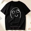 Funny Line Graphic Print Tshirts For Unisex Summer Casual Fashion High Street Cute Tops Crew Neck Short Sleeve Cotton Tees