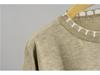 Women's Knitwear Set: Loose Long Sleeve Sweater & Wide Leg Pants, Spring/Autumn Fashion Two-Piece Set