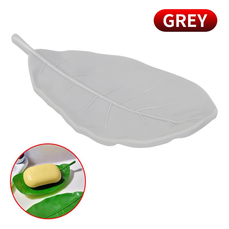 1PC Creative Alien Leaf Soap Box, Suitable for Home Soap Storage, Desktop Ornaments, Etc