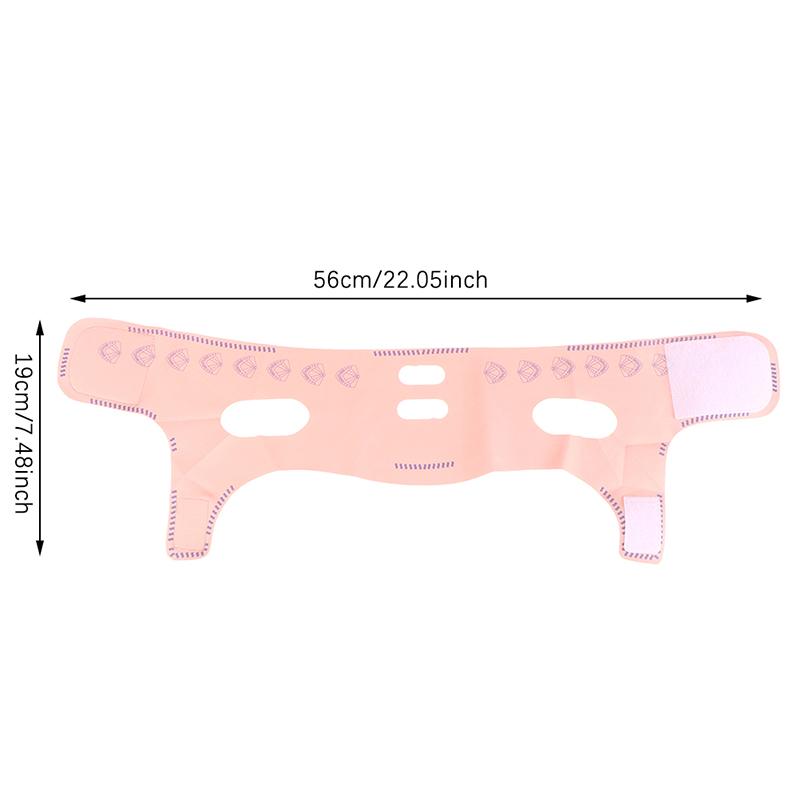 1 pièce Bandeau de Sommeil Sculptant le Visage Bandage Amincissant le Visage V Line Joue Menton Cou Façonneur Sangle de Massage Ceinture Masque Relaxant Liftant Beauté