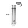 Stainless Steel Water Bottle 1000ml | ISI Certified | Single Wall | Leakproof, Rust-Proof | Food Grade & Easy to Carry | Ideal for Fridge