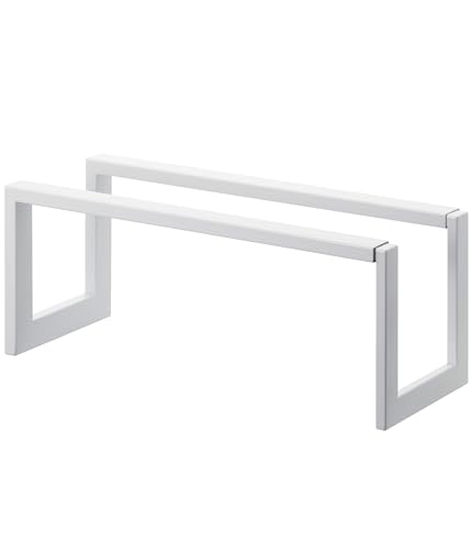 Yamazaki Extendable Shoe Rack, Line, 1 Tier, White, 3188