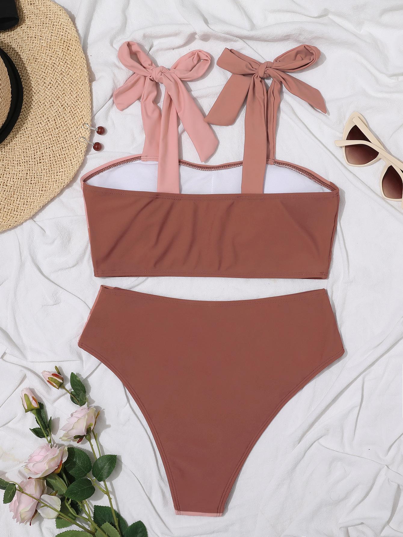 Бикини с высокой талией — фото 16