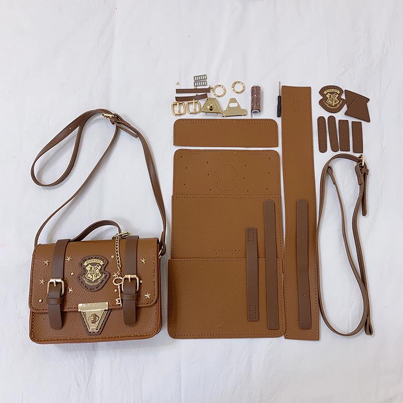 Cambridge Ručně tkaná malá čtvercová taška - Sada pro kutily - Perfektní dárek pro přítelkyni, na jedno rameno, crossbody nebo do ruky.