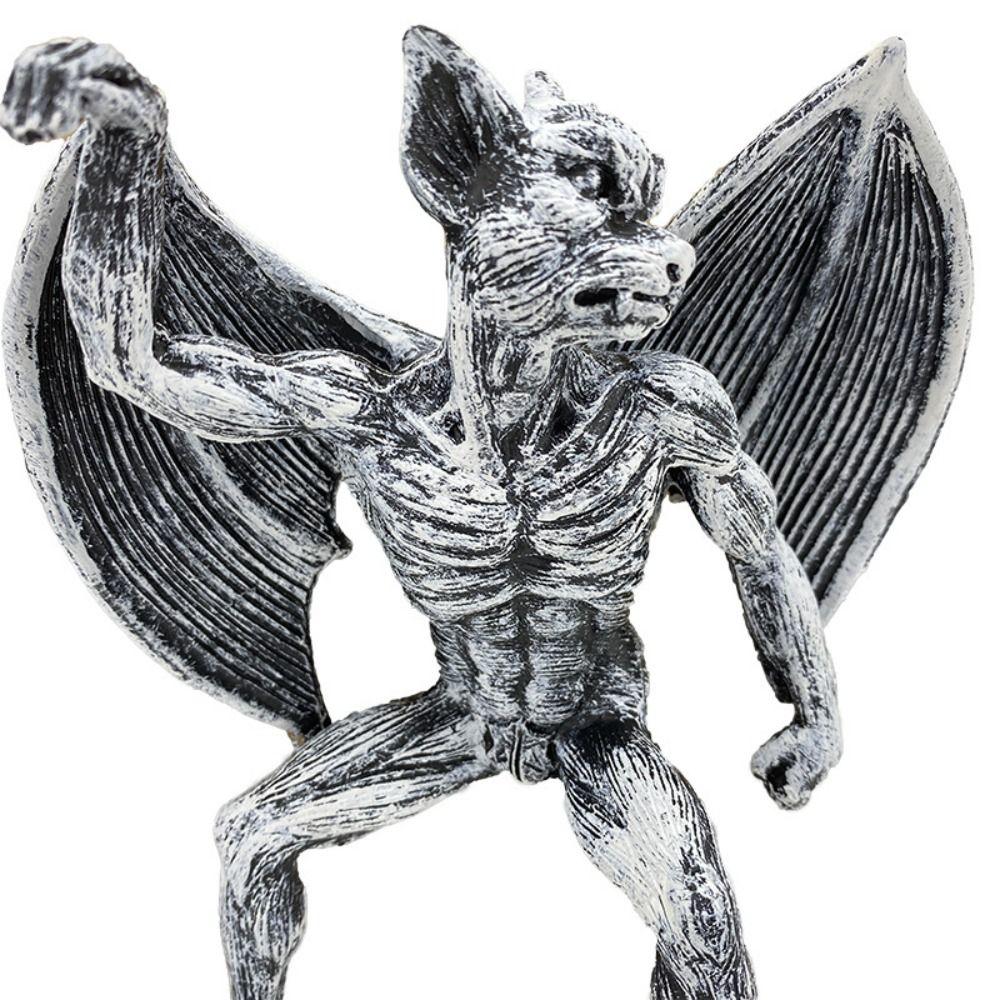 Gothic Devil Angel Figurines Resin Witch Ghost Ornaments  Holiday Party Decoration
