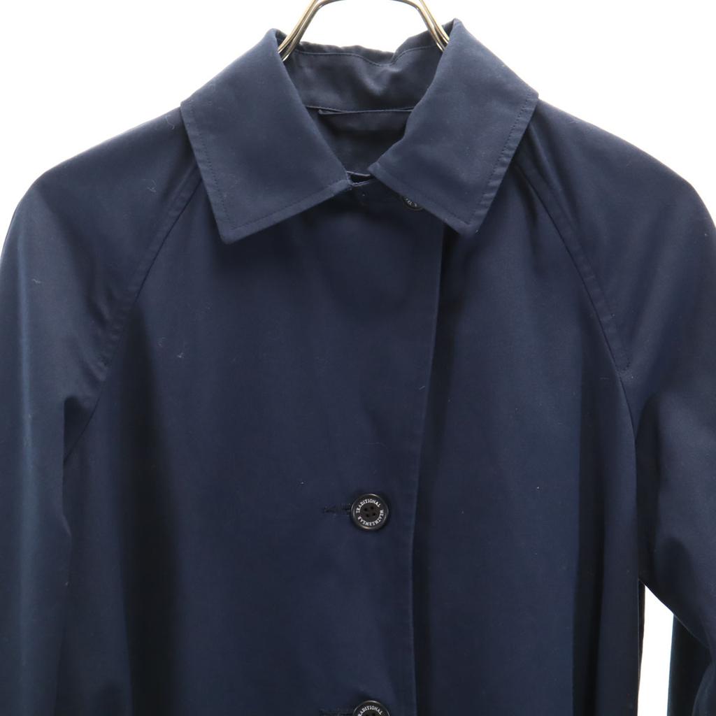Traditional Weatherwear Spring Coat 34 Navy With Belt Women Used