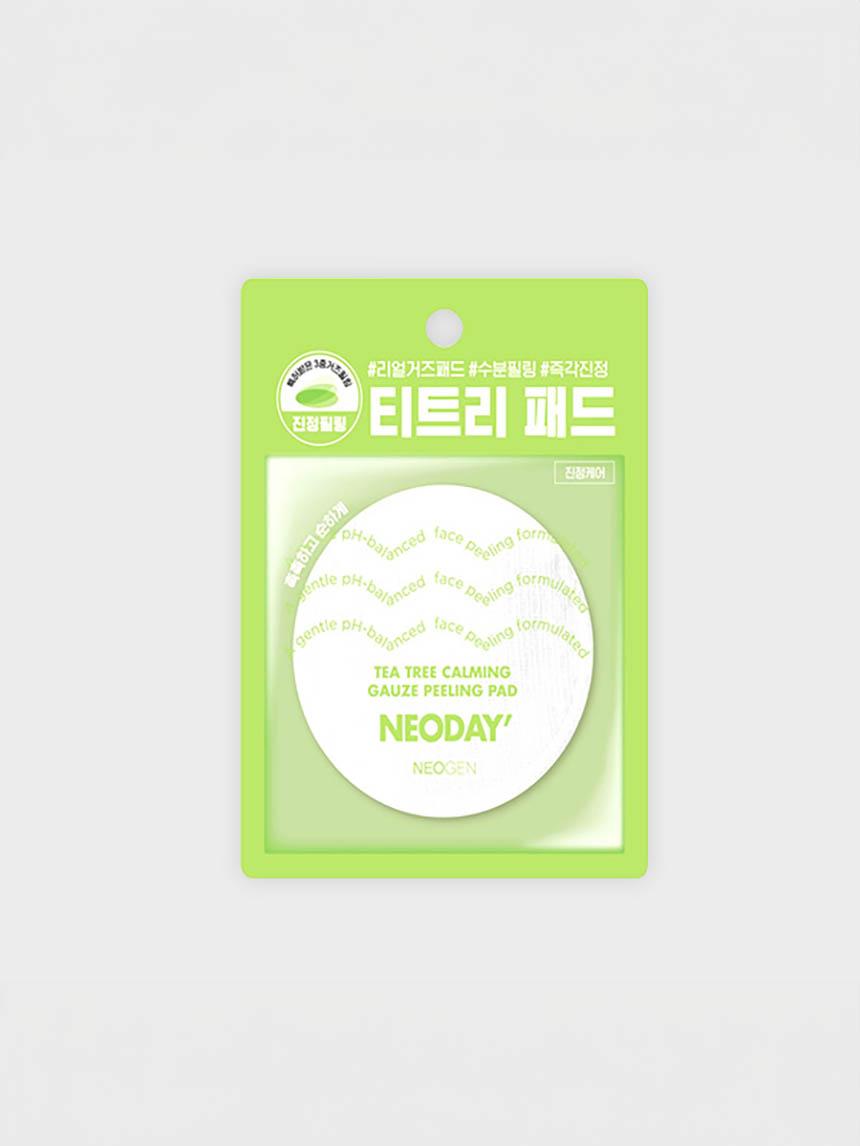 Очищающие марлевые пилинг-пэды Neo Day с маслом чайного дерева 1ea