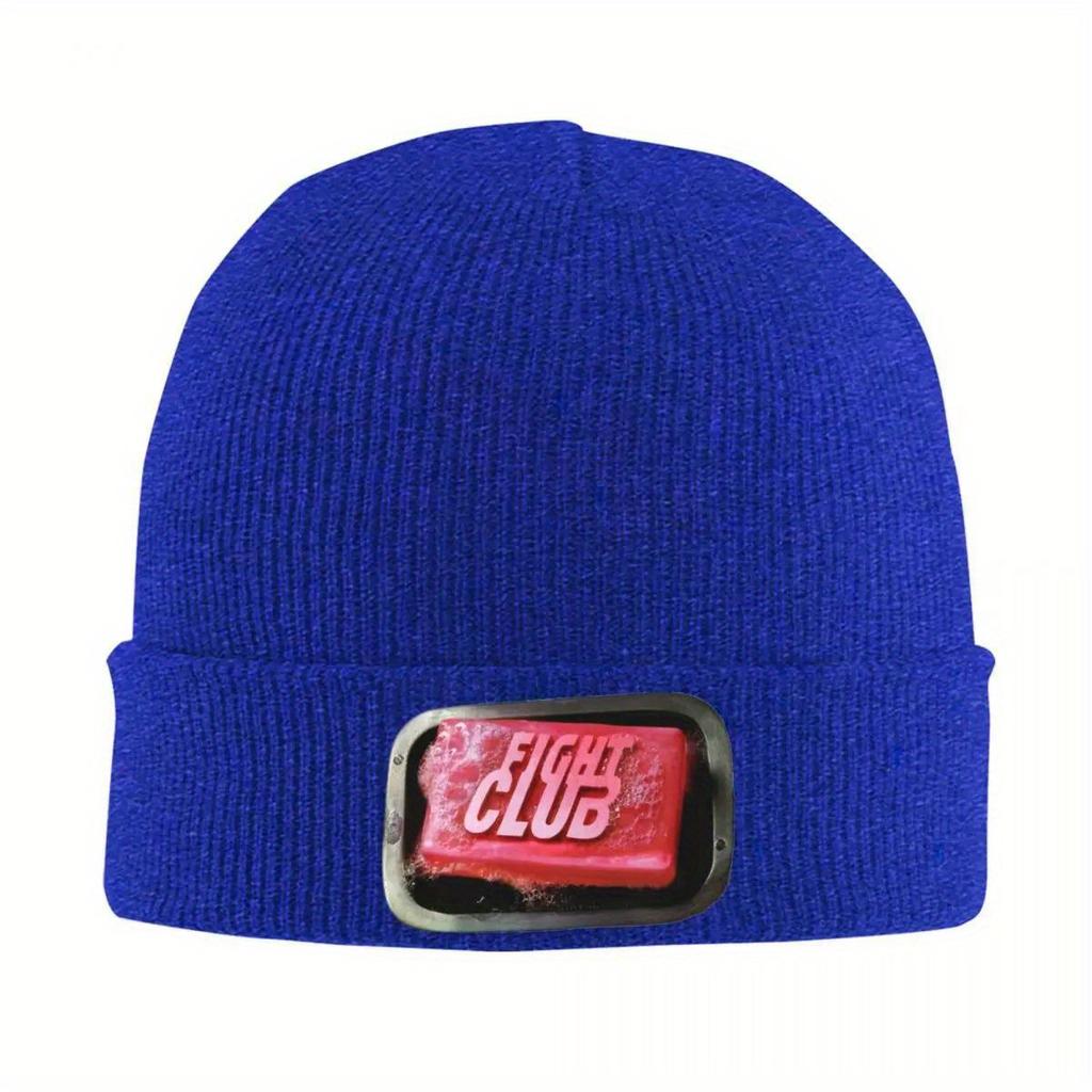 Fight Club Soap Knit Hat Beanies Autumn Winter Hats Warm Hip Hop Caps for Men Women Gift
