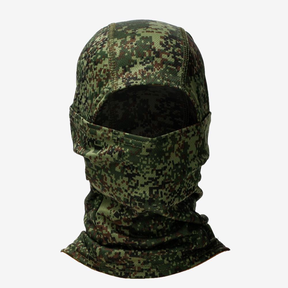 Men's Outdoor Cycling Tactical Camouflage Balaclava Sunscreen Skullcap Helmet Liner