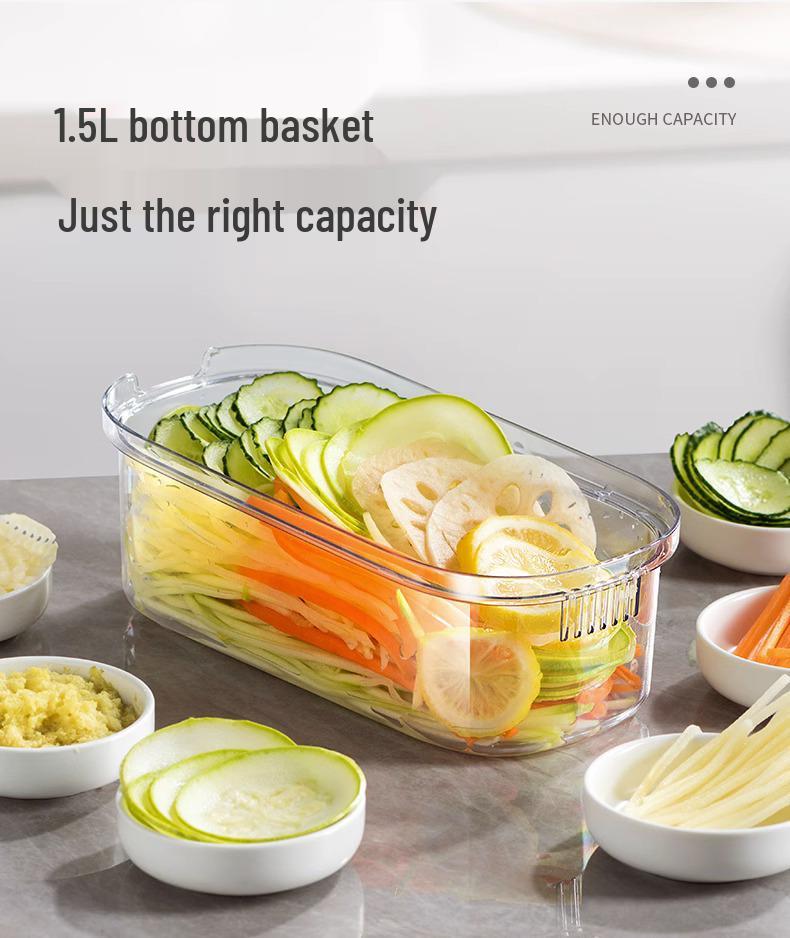 Multi-Functional Vegetable Slicer & Grater: Potato, Radish, Cucumber Peeler Tool