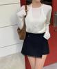 AHWE Halter Slit Knit_Ivory
