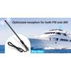 For RV Radio MP3 Media Player Boat Radio Stereo EQ Bluetooth Audio Radio FM AM Receiver Fit for Yacht ATV UTV SPA RZR