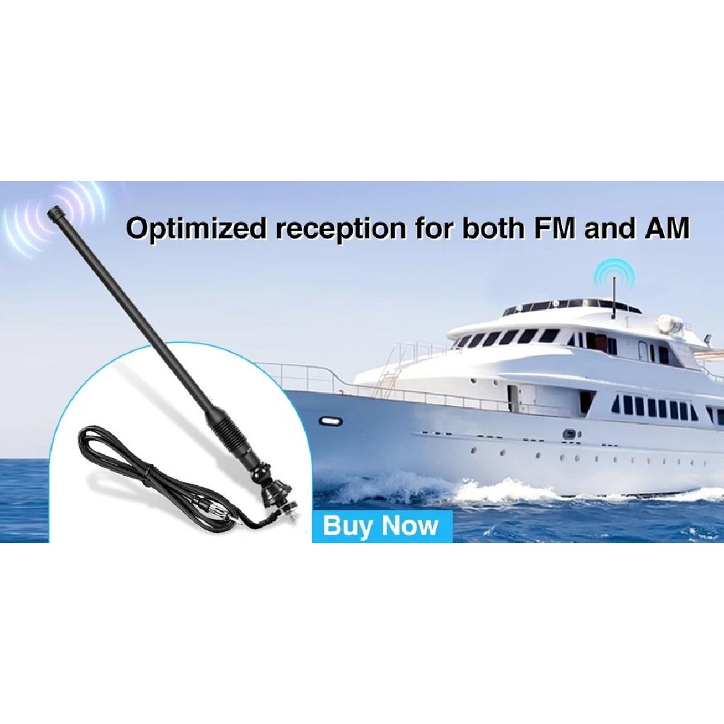 For RV Radio MP3 Media Player Boat Radio Stereo EQ Bluetooth Audio Radio FM AM Receiver Fit for Yacht ATV UTV SPA RZR