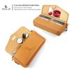 Detachable Lanyard Leather Wallet Cards Case For iPhone 17 17Air 16 15 14 Plus 13 12 11 Pro Max Crossbody Handbag Magnetic Cover