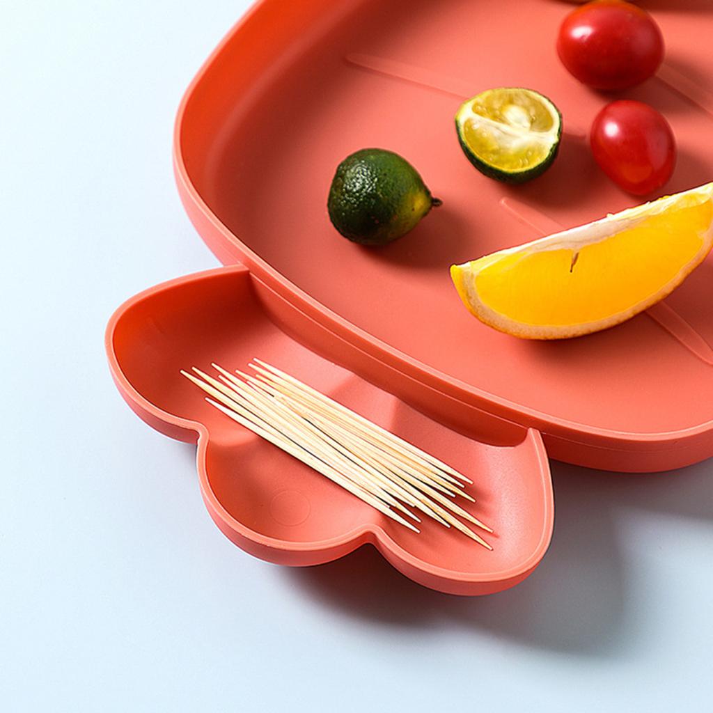 Einzigartiger Dessertteller Stapelbarer Dessertteller aus verschleißfestem Kunststoff