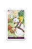 Tarot Cards Mini Size Fortune Telling 78 Cards Miniature Tarot of Pagan Cats Tarot Cards with Japanese Booklet "pocket Manual"