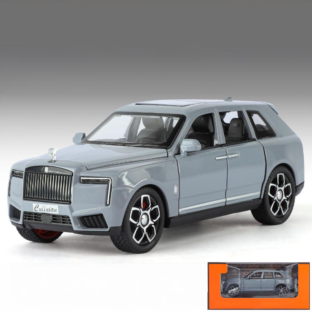 1:32 Rolls Royce Cullinan Luxury SUV Alloy High Simulation Car Model Diecast Display Present Sound And Light Pull Back Birthday