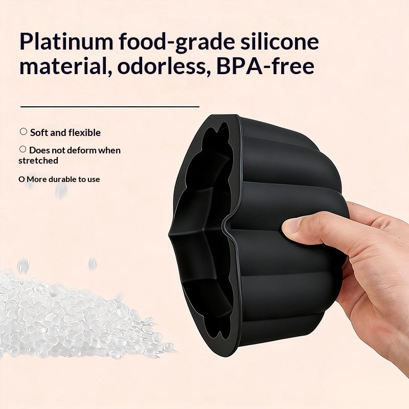 Herz Stern Quadrat Bento Kuchen Silikonform Schokoladenmousse Form Obstkuchen Dekorationen Wiederverwendbar Seife Kerze Gips Herstellungsform