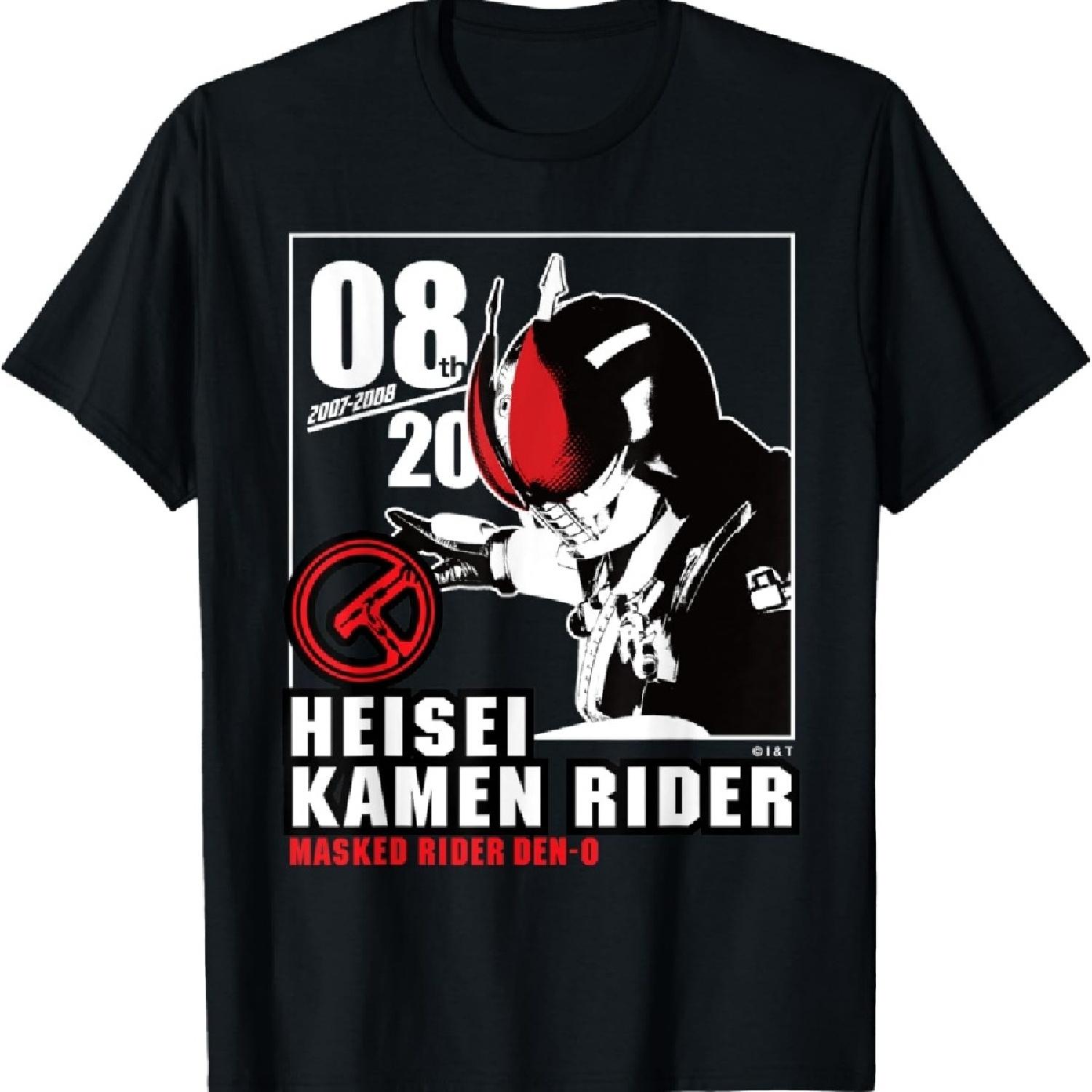 

Kamen Rider Den-O Heisei Rider Anniversary T-Shirt XXXXXL чорний