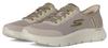 Skechers GO WALK Flex Netro Shoes In Nature Brown Grey