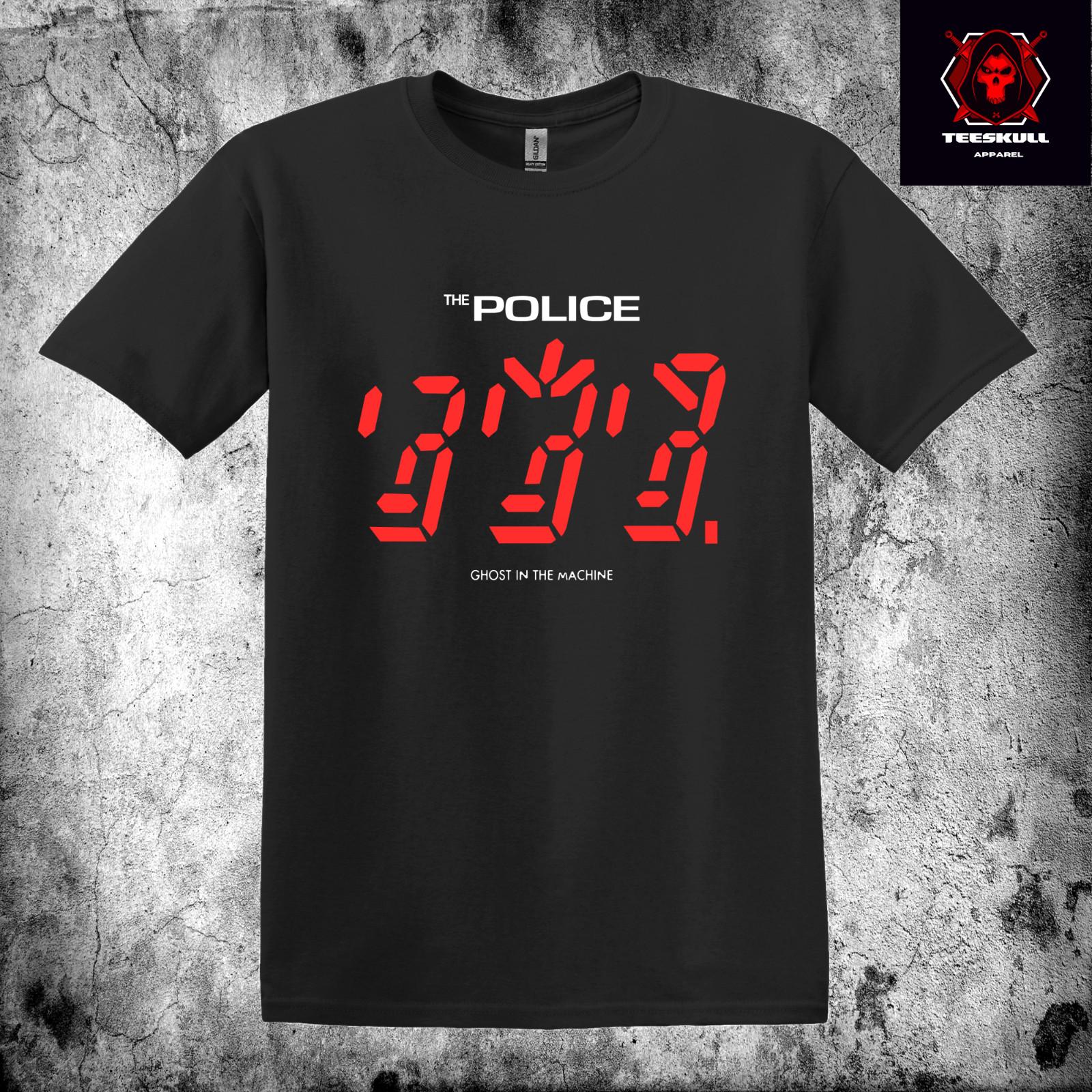 

26 The Police Ghost In The Machine Rock Band Retro Tee Unisex T-Shirt S-3XL Unisex T-Shirt XXL