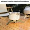 Outdoor Folding Gas Tank Stand Three-legged Stable Stand Long Gas Cylinder Flat Gas Tank Gas Portable And Simple Universal Base