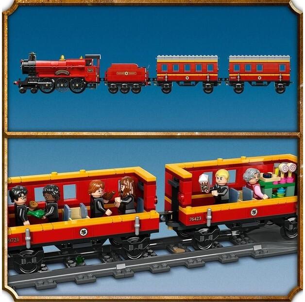 LEGO Harry Potter 76423 Хогвартс-экспресс и станция Хогсмид