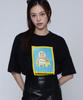 GRAVER [Unisex] Fool Doll Yellow Box Short Sleeve T-Shirt_Black