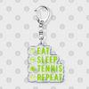 Hobby Sports Lover Tennis Ball Keychains for Accessories Bag I Love Bike Car Keyrings Jewelry Friends Father Boyfriends Gifts