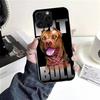 Pit Bull Pet Dog Pitbull Soft Phone Case For IPhone 11 17 Air 16E 16 Pro Max 15 + 14 Plus 13 Mini 12 Apple 7 SE 8 Fundas Coque 1