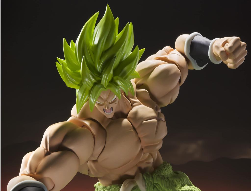 TAMASHII NATIONS Dragon Ball Super Broly Super Saiyan Broly Volledige Kracht Ongeveer 220 mm PVC ABS Geschilderd Beweegbare Figuur S.H.Figuarts &