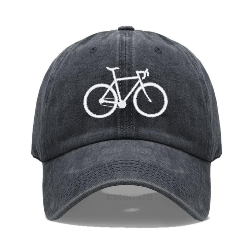 Soft Cotton Baseball Cap for Women Men Adjustable Fashion Bicycle Embroidered Dad Hat Unisex Classic Golf Caps