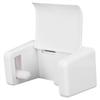 Wall Mounted Toilet Paper Holder Roll Paper Holder Toilet Tissue Rack for BathroomWhite