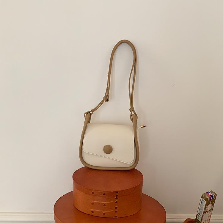 Bag Women'S Winter Crossbody Bag Small Square Bag Women'S Bag Advanced Sense One Shoulder Underarm Bag Design Small Bag