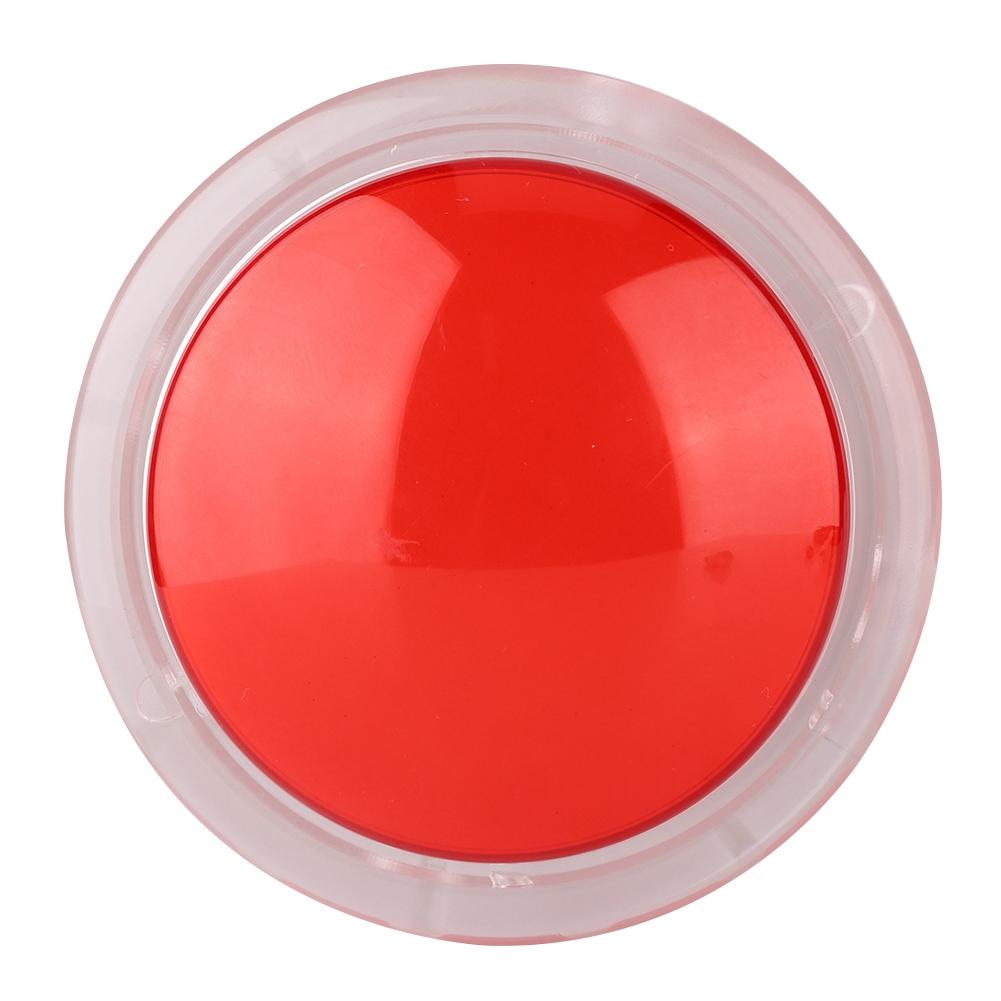 100MM LED Light Lamp Button Big Round Arcade Video Game Push Buttons(red)