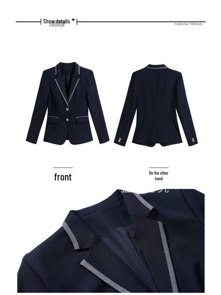 Unisex College-Style JK Uniform: Pleated Skirt & Suit Set