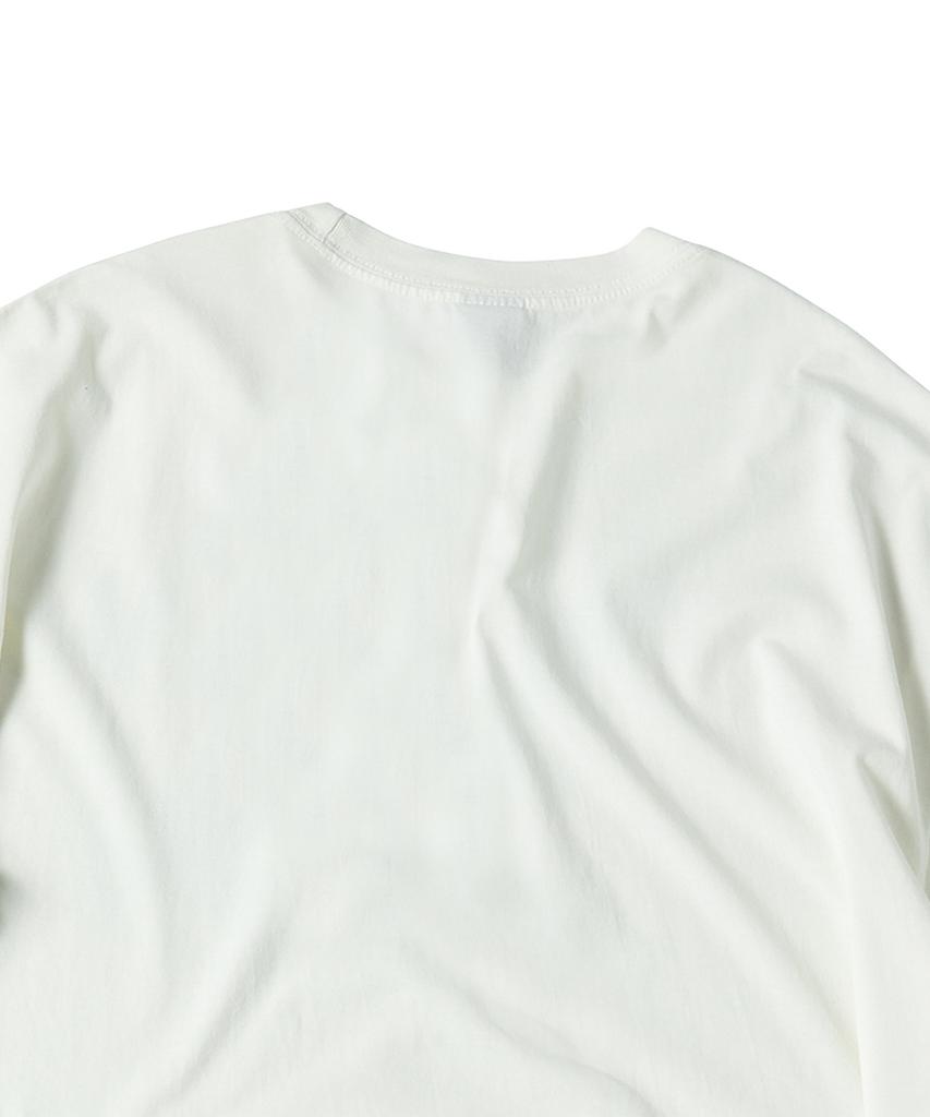 TRAVEL Imperial Pigment Short Sleeve T-Shirt Cream