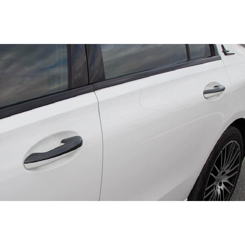 For Benz GLC X254 -2024 ABS Carbon Fiber Outside Door Handle Cover Trim 4PCS