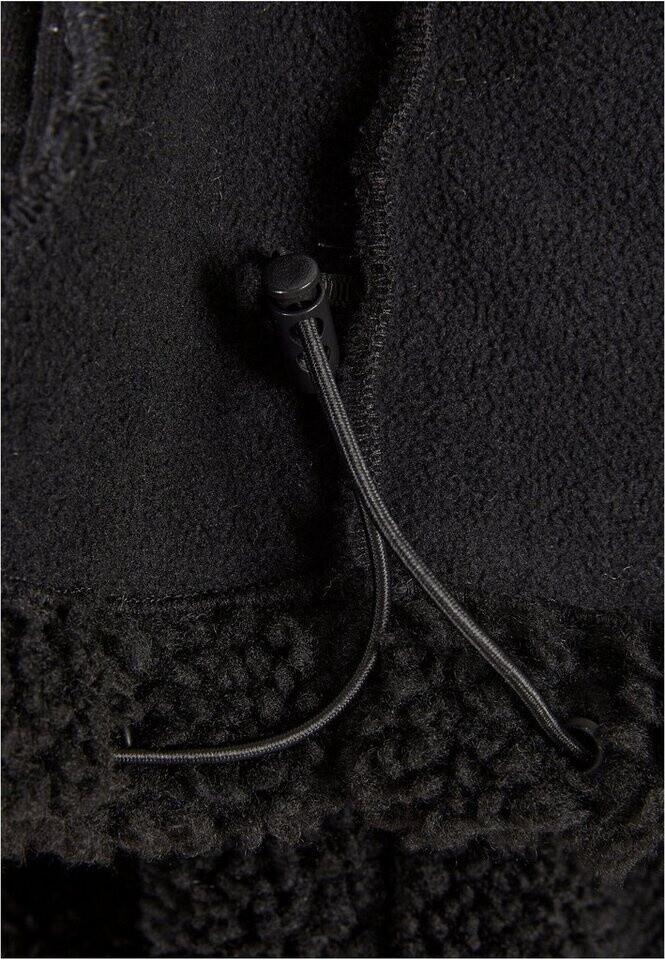 Демисезонная куртка Urban Classics Basic Sherpa Jacket schwarz