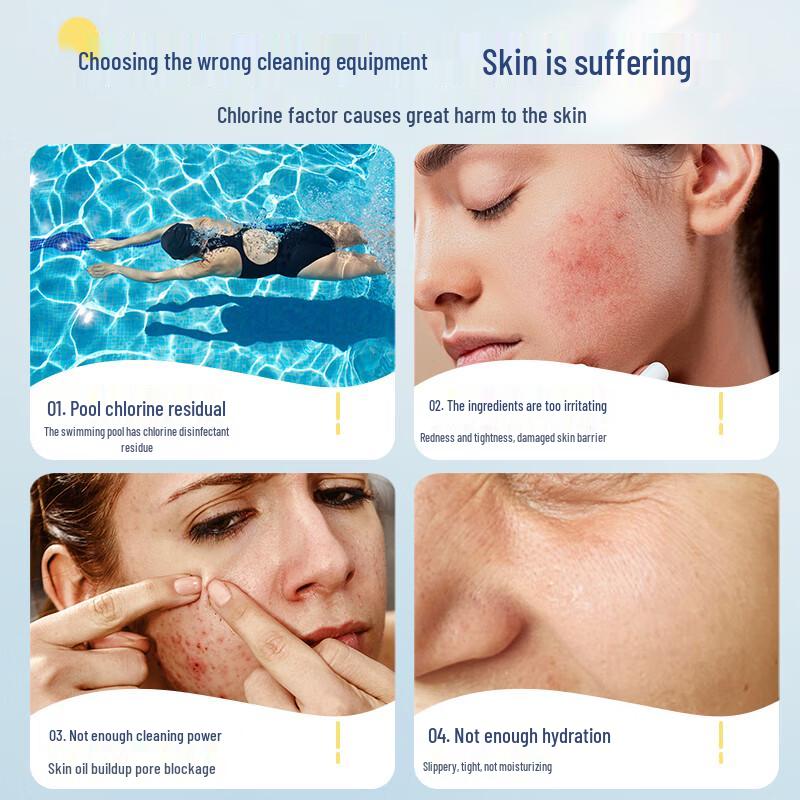 Chlorine Removal Hydrating Facial Cleanser
