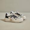 Spring White Shoes New Style Female Students' Thick Sole Height-enhancing Sports Shoes Casual Shoes Street Photography