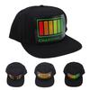 LED Hat Light Up Baseball Cap Sound Activated Luminous Hat for Party Club Festival Stage Performance