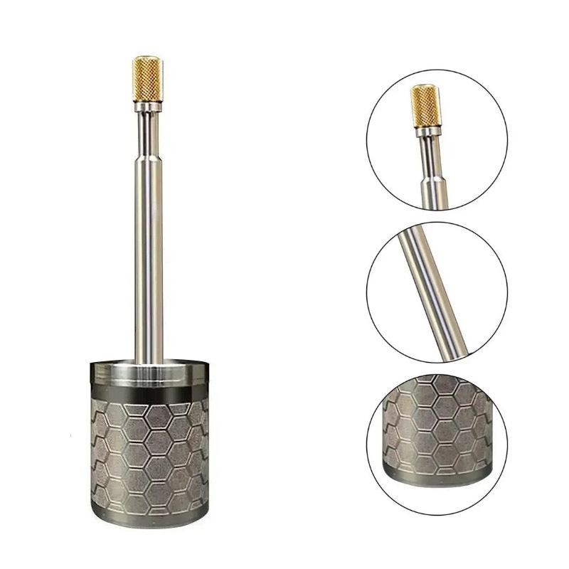 Coffee Latte Tea Portable Pressing Release Mixer Tools Reusable Travel Coffee Release Device for Kitchens Restaurants Bars