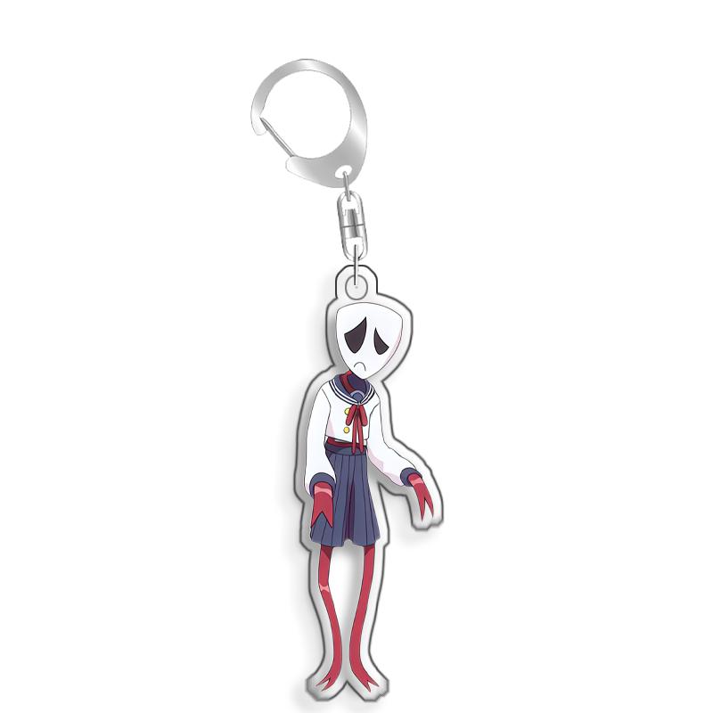 For The Amazing Digital Circus Ragatha Kaufmo Gangle Pomni Acrylic Selfmade Cute Cartoon Anime Keychain Pendant Toy Gift 5cm