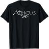 T-shirt ATTICUS Double Cross (Stampa Bianca)