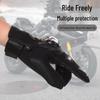 Breathable Racing Motorcycle Gloves - Anti-Collision, Anti-Slip, Touchscreen Full Finger Design