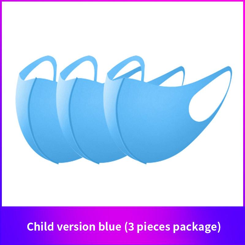 3pcs 3D Ultra-thin Breathable Dustproof Mouth Mask Anti-Dust Haze Flu Allergy Protection Face Masks
