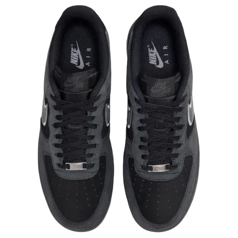 Nike Unisexové tenisky Air Force 1 07 LV8 Černá Tmavý kouř Dk-Kouřově šedá-Kouřově šedá IB6842-002