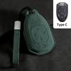 Fit For Trumpchi Gac Empow J11 J12 J13 J14 J15 J16 Gs8 Suede Fabric Auto Key Fob Cover Case Protector Housing Mount Key Ring Auto Accessories